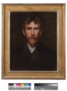 ロバートブルーム、1888 作： William Merritt Chase